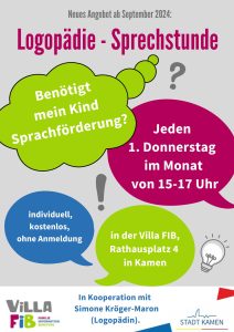 Logopädie Sprechstunde