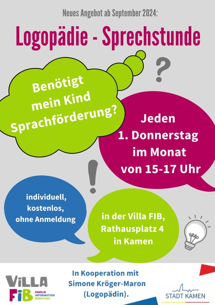 Logopädie Sprechstunde